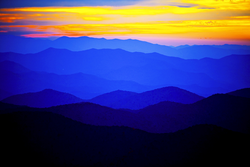 Blue Ridge Mountains, North Carolina, photo