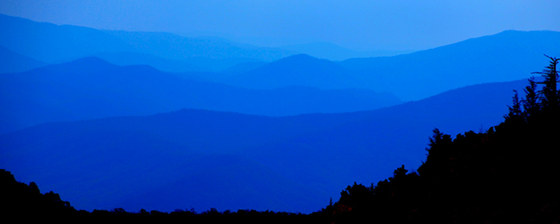 Blue ridge Mountains, Vista, photo